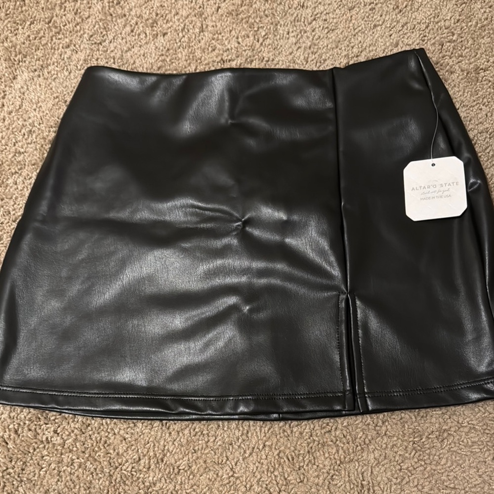 Altar'd State Black Mini Pencil Skirt Night Out
